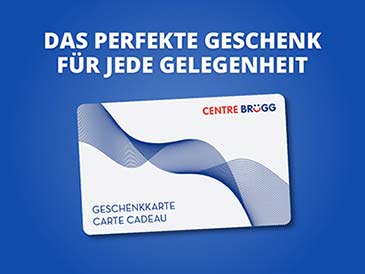 <p>Die Centre Brügg-Geschenkkarte - das perfekte Geschenk für jede Gelegenheit!</p>